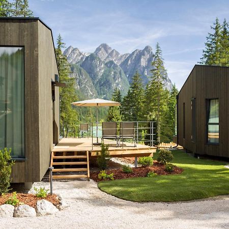 Skyview Chalets Am Camping Toblacher See Exterior foto
