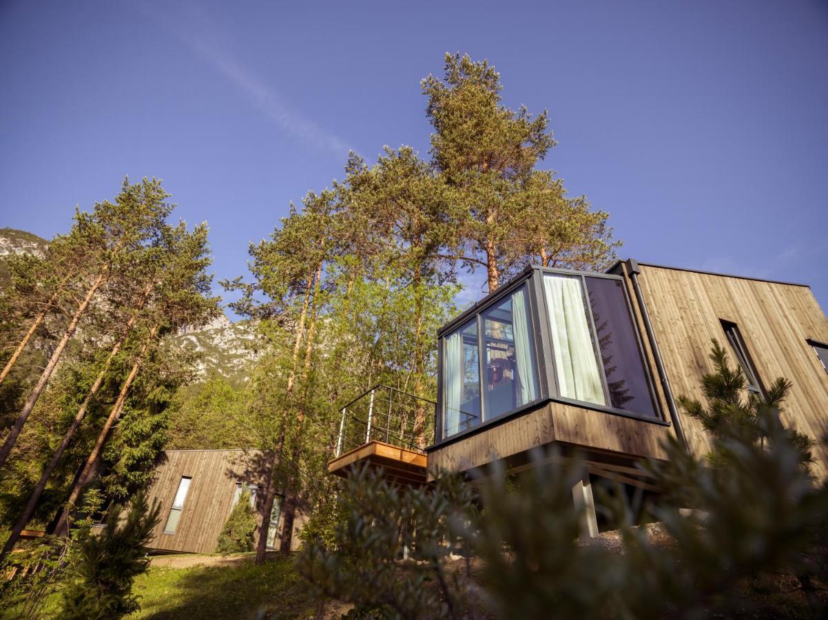 Skyview Chalets Am Camping Toblacher See Exterior foto