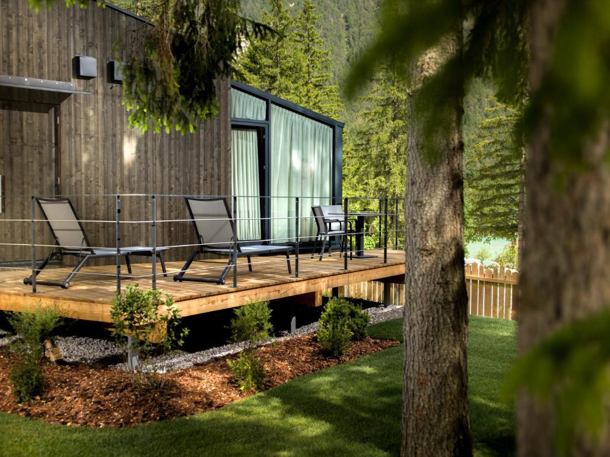 Skyview Chalets Am Camping Toblacher See Exterior foto